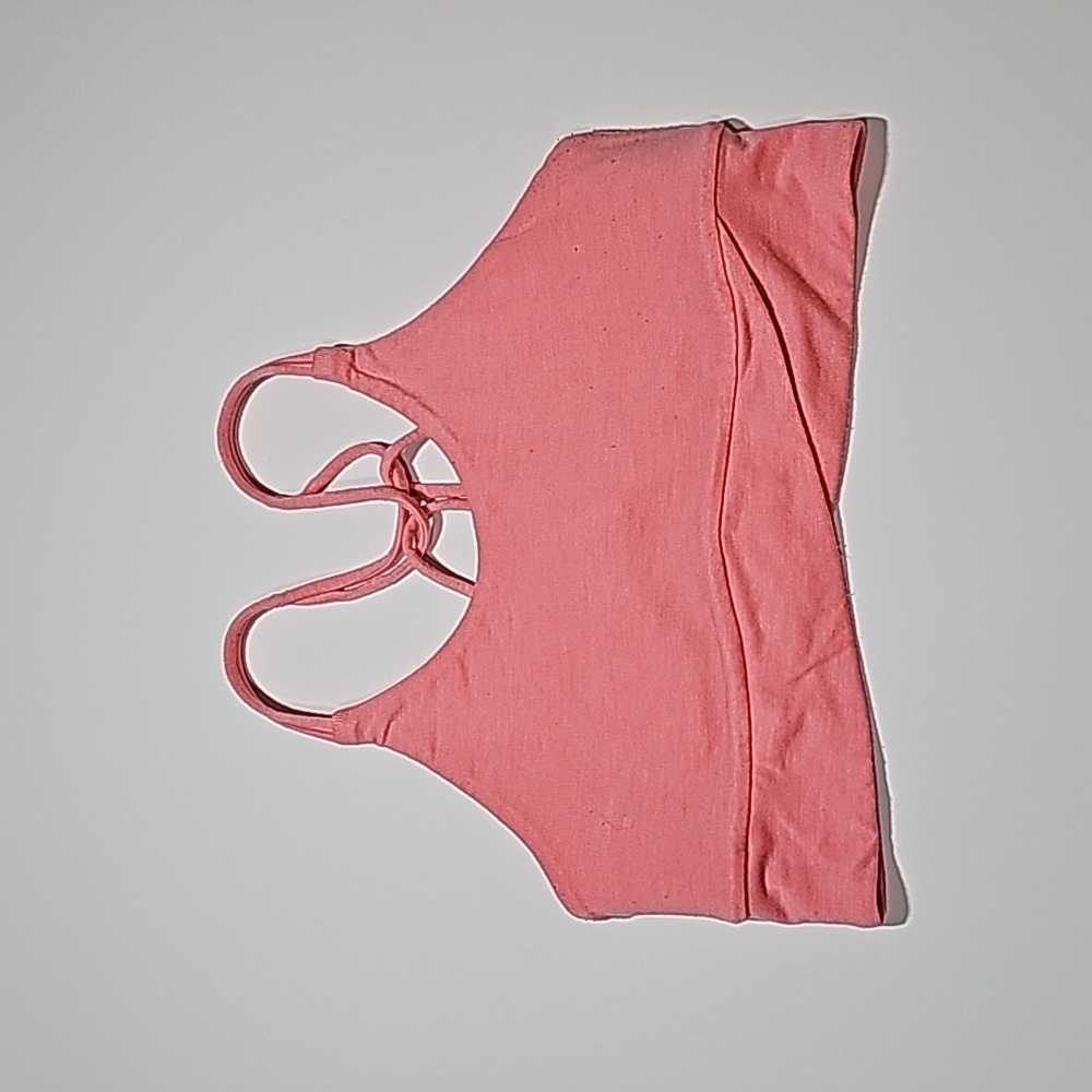 Nike Girls Coral Sports Bra Size Large
